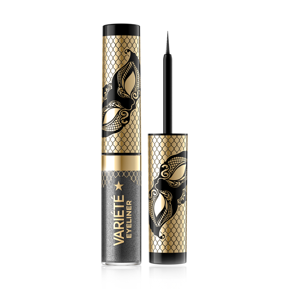 Підводка для очей Eveline Cosmetics Variete Eyeliner 04 Silver Dust, 4 мл